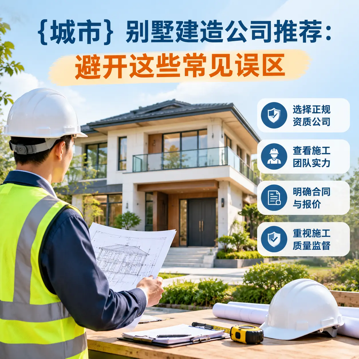 贞丰 别墅建造公司推荐:避开这些常见误区