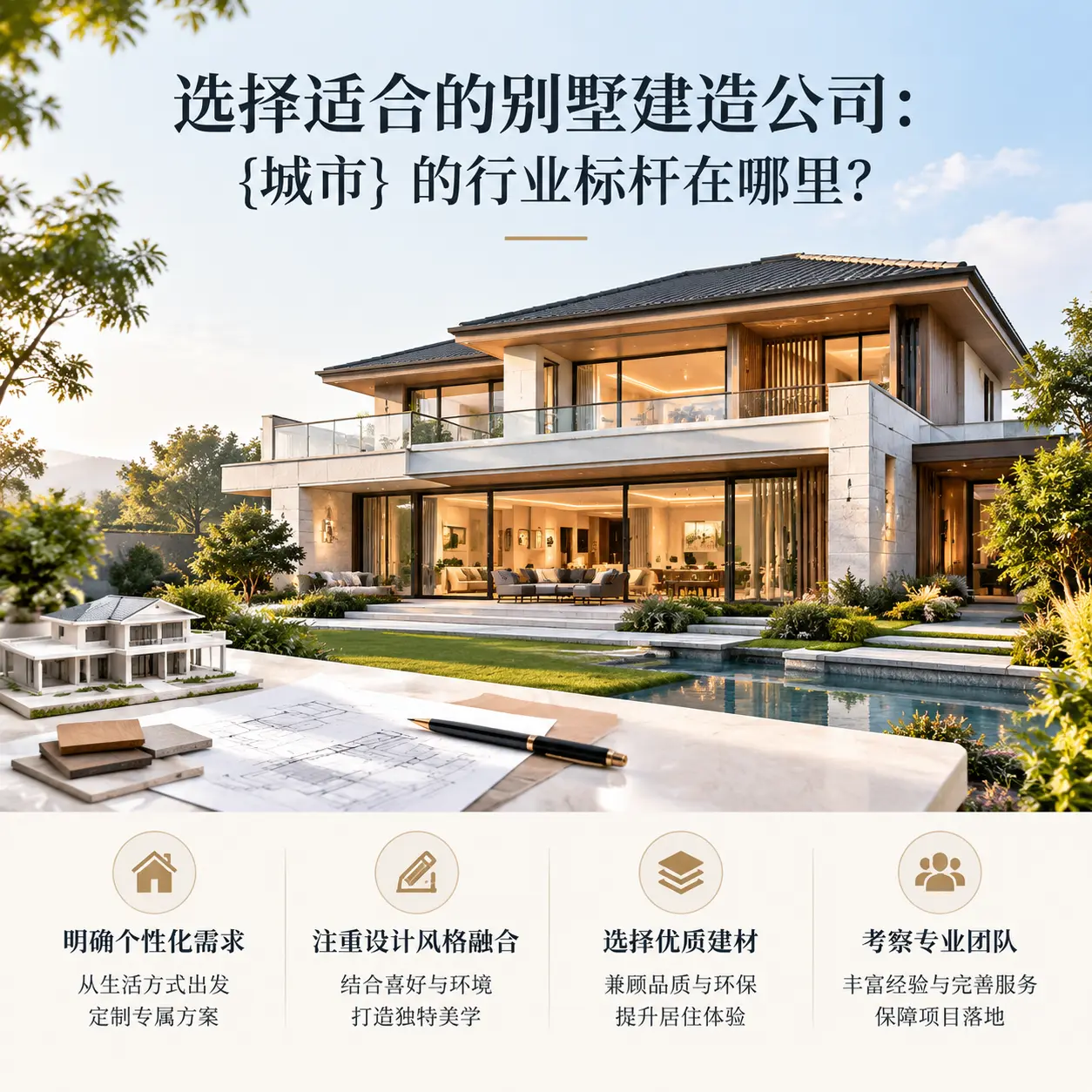 选择适合的别墅建造公司: 贞丰 的行业标杆在哪里?
