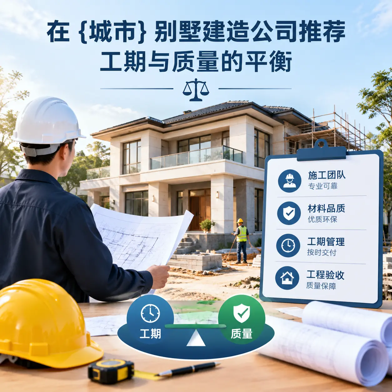 在 贞丰 别墅建造公司推荐，工期与质量的平衡