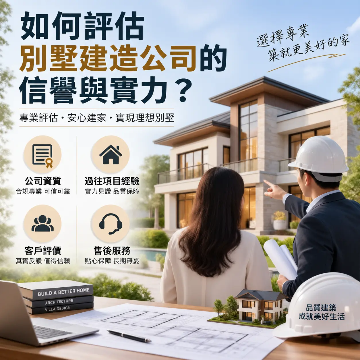 如何评估 贞丰 别墅建造公司的信誉与实力?