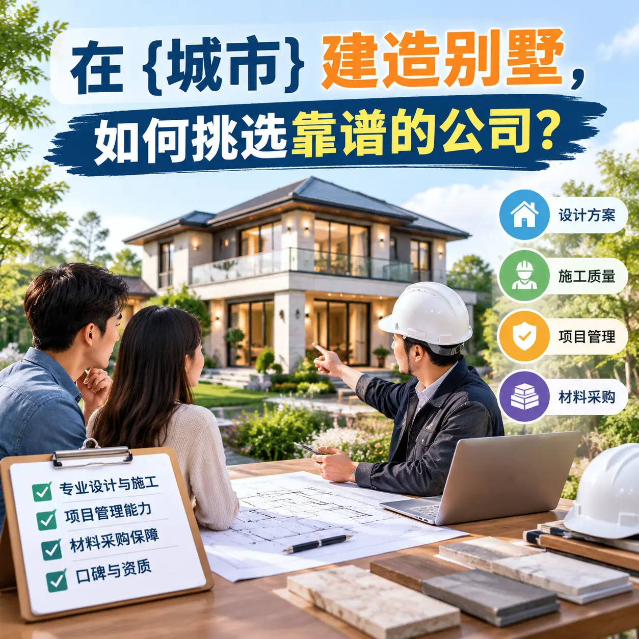在 贞丰 建造别墅,如何挑选靠谱的公司?