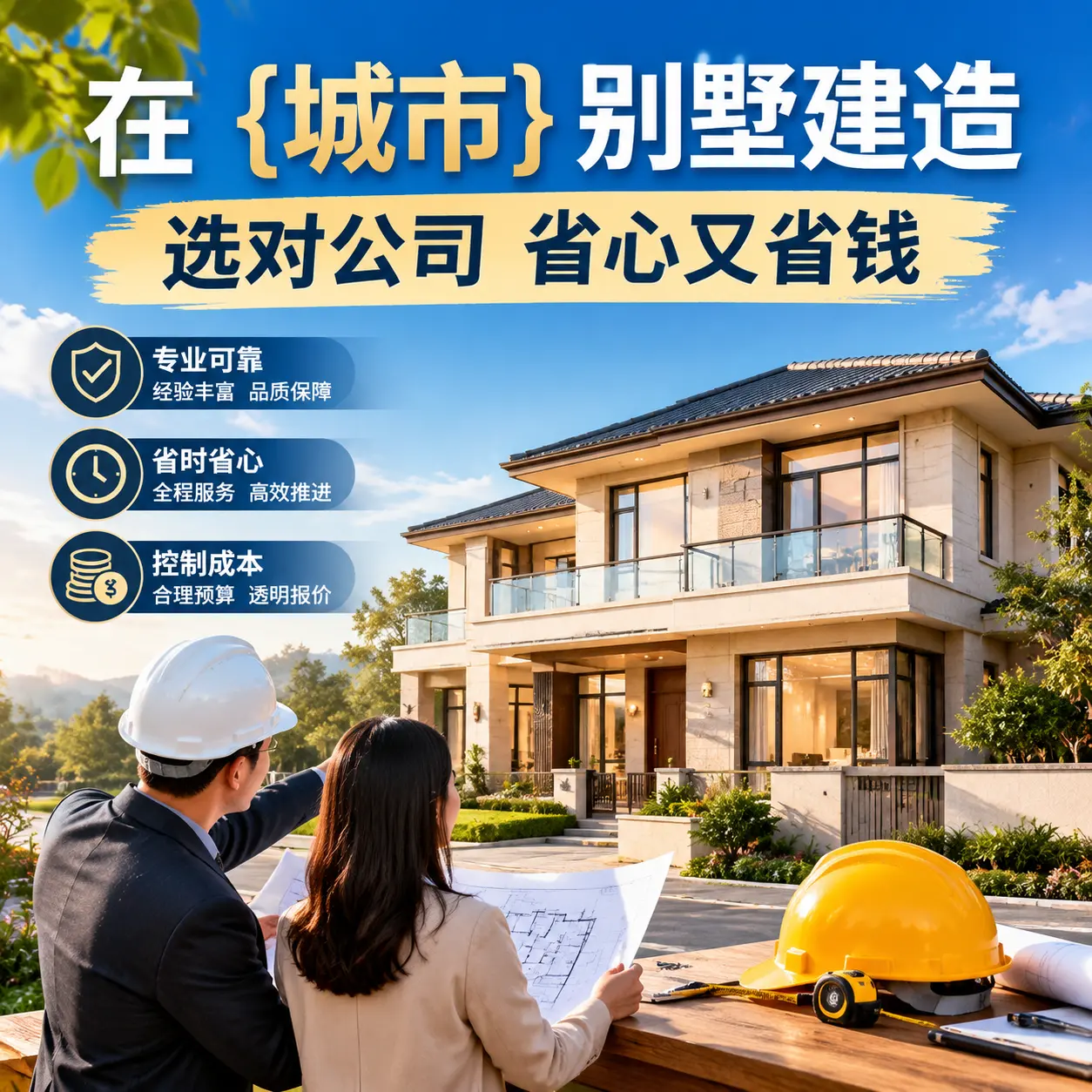 在 贞丰 别墅建造,选对公司省心又省钱