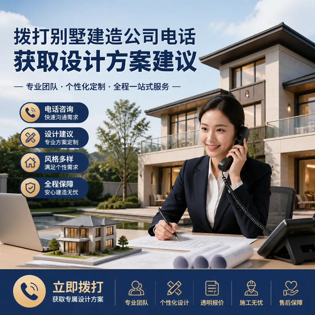 拨打贞丰别墅建造公司电话,获取设计方案建议