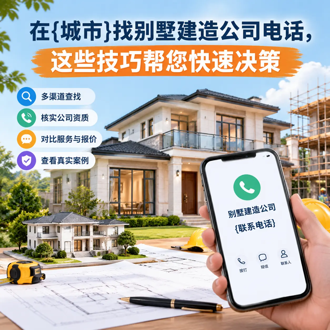 在贞丰找别墅建造公司电话,这些技巧帮您快速决策