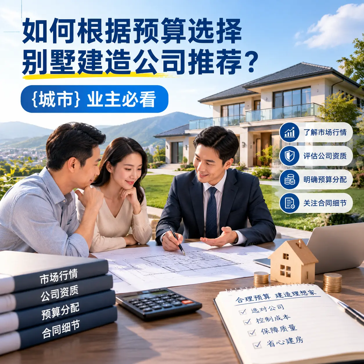 如何根据预算选择别墅建造公司推荐? 贞丰 业主必看