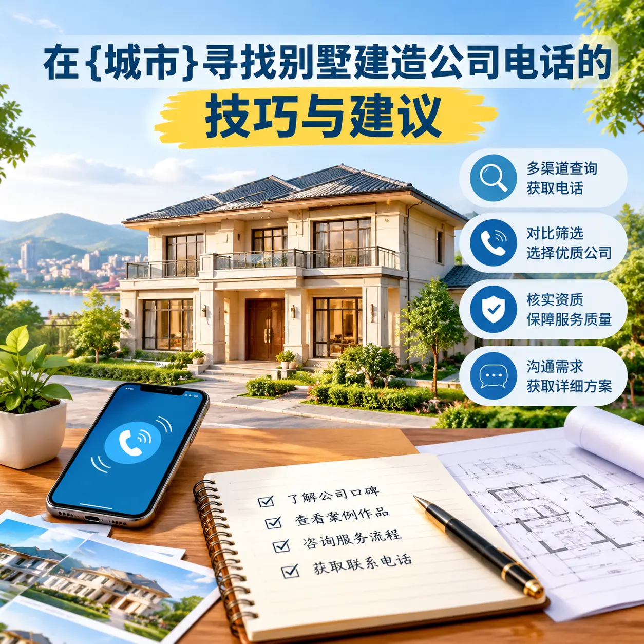 在贞丰寻找别墅建造公司电话的技巧与建议