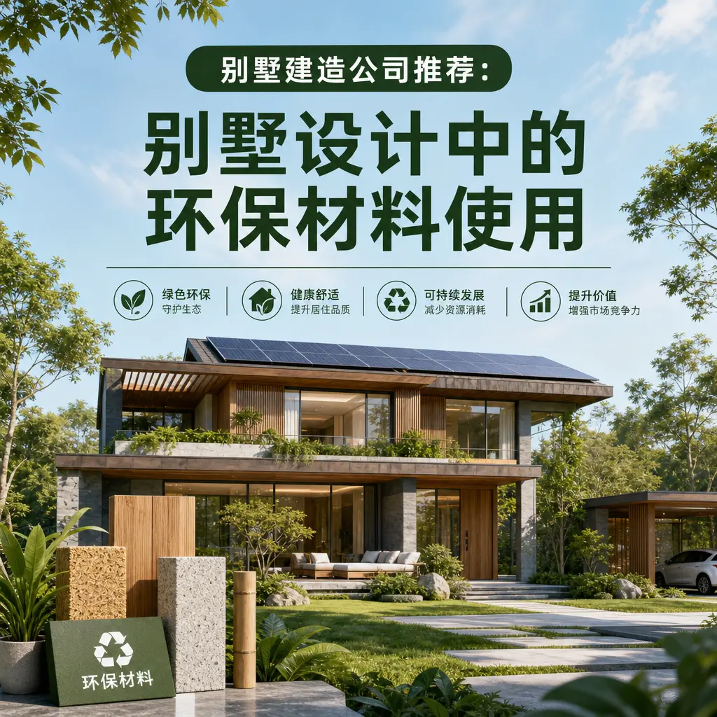 别墅建造公司推荐: 贞丰 别墅设计中的环保材料使用